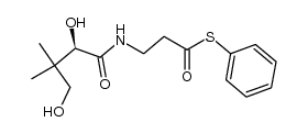 S-phenyl thiopantothenate Structure