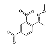 (E)-1-(2,4-dinitrophenyl)ethanone O-methyl oxime Structure