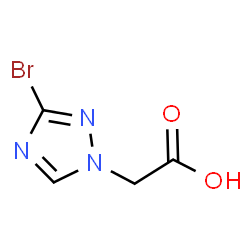 (3-Bromo-[1,2,4]triazol-1-yl)-acetic acid structure