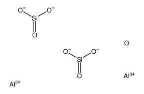 dialuminum,dioxido(oxo)silane Structure