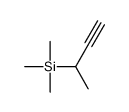 but-3-yn-2-yl(trimethyl)silane结构式