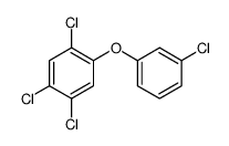 1,2,4-trichloro-5-(3-chlorophenoxy)benzene结构式
