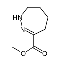 (9ci)-4,5,6,7-四氢-1H-1,2-二氮杂卓-3-羧酸甲酯结构式