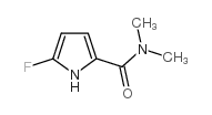 1H-Pyrrole-2-carboxamide,5-fluoro-N,N-dimethyl-(9CI)结构式