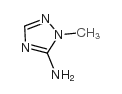 1-甲基-1H-1,2,4-三唑-5-胺结构式