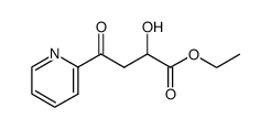 2-hydroxy-4-oxo-4-pyridin-2-ylbutyric acid ethyl ester Structure