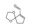 1,4-Dioxaspiro[4.4]non-6-ene-6-carboxaldehyde (9CI) Structure