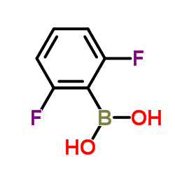 2,6-Difluorophenylboronic acid structure