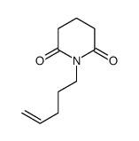 1-pent-4-enylpiperidine-2,6-dione结构式