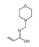 N-(morpholin-4-ylmethyl)prop-2-enamide Structure