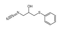 1-azido-3-(phenylthio)propan-2-ol Structure