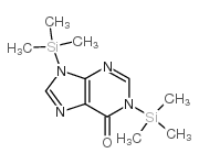 bis(trimethylsilyl)hypoxathine structure