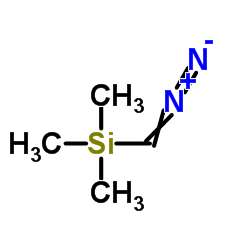 (Trimethylsilyl)diazomethane structure