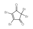 2,3,5,5-tetrabromocyclopent-2-ene-1,4-dione picture