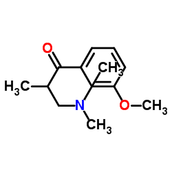 3-(dimethylamino)-1-(3-methoxyphenyl)-2-methylpropan-1-one structure