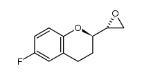 6-fluoro-2-[(2R)-oxiran-2-yl]-(2R)-3H,4H-chromane结构式