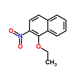 Naphthalene, 1-ethoxy-2-nitro- (9CI) Structure