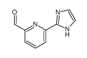 6-(1H-IMIDAZOL-2-YL)PICOLINALDEHYDE Structure