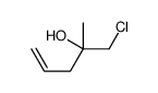 1-chloro-2-methylpent-4-en-2-ol Structure