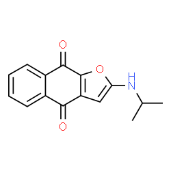 Naphtho[2,3-b]furan-4,9-dione,2-[(1-methylethyl)amino]- picture