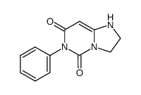 6-phenyl-2,3-dihydro-1H-imidazo[1,2-c]pyrimidine-5,7-dione结构式