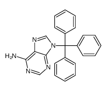 9-tritylpurin-6-amine结构式