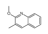 2-甲氧基-3-甲基喹啉结构式