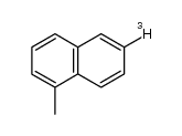 [6-(3)H]-1-methylnaphthalene Structure