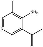 3-甲基-5-(丙-1-烯-2-基)吡啶-4-胺结构式