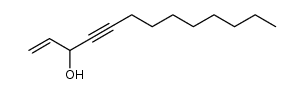 tridec-1-en-4-yn-3-ol结构式
