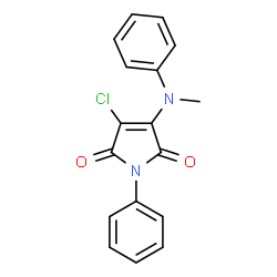 3-chloro-4-(methylanilino)-1-phenyl-1H-pyrrole-2,5-dione picture