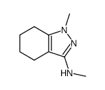 N,1-DIMETHYL-4,5,6,7-TETRAHYDRO-1H-INDAZOL-3-AMINE structure
