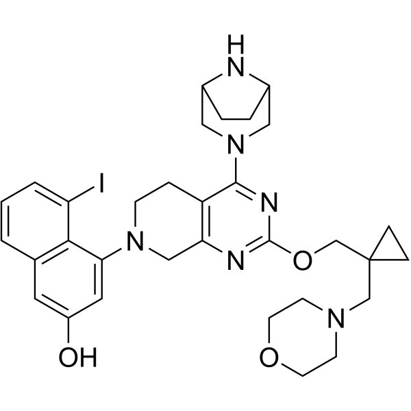 KRAS G12D inhibitor 16结构式