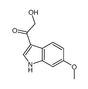 2-hydroxy-1-(6-methoxy-1H-indol-3-yl)ethanone Structure