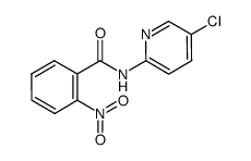 N-(5-chloropyridin-2-yl)-2-nitrobenzamide structure