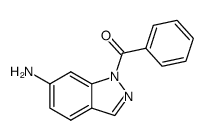 1-benzoyl-1H-indazol-6-ylamine Structure