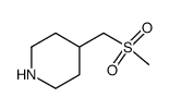 4-[(Methylsulfonyl)Methyl]piperidine hcl structure