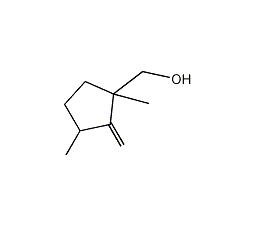 (1,3-Dimethyl-2-methylene-cyclopentyl)-methanol Structure