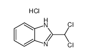 2-(dichloromethyl)benzimidazole hydrochloride Structure