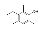 3-ethyl-2,4,6-trimethyl-phenol结构式