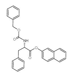 z-l-phenylalanine 2-naphthyl ester Structure