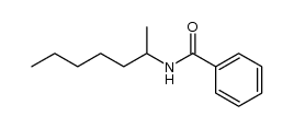 N-(heptan-2-yl)benzamide结构式