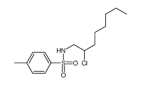 N-(2-chlorooctyl)-4-methylbenzenesulfonamide Structure