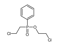 [2-chloroethoxy(2-chloroethyl)phosphoryl]benzene Structure
