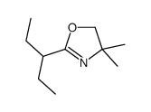 4,4-dimethyl-2-pentan-3-yl-5H-1,3-oxazole结构式
