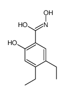 Benzamide, 4,5-diethyl-N,2-dihydroxy- (9CI) structure