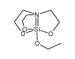 1-ethoxy-2,8,9-trioxa-5-aza-1-silabicyclo[3.3.3]undecane Structure