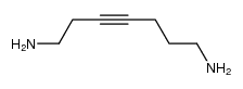 1,7-diaminohept-3-yne Structure