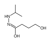 4-hydroxy-N'-propan-2-ylbutanehydrazide结构式