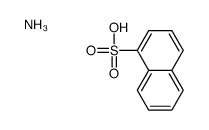 ammonium naphthalene-1-sulphonate结构式